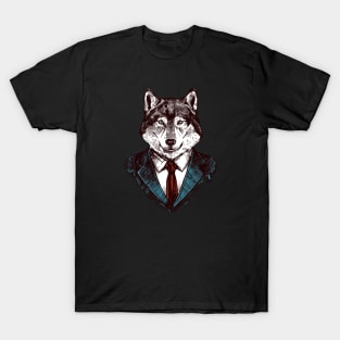 Business Wolf T-Shirt